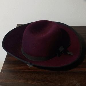 Purple Wool Hat